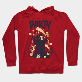 Grim reaper party Hoodie